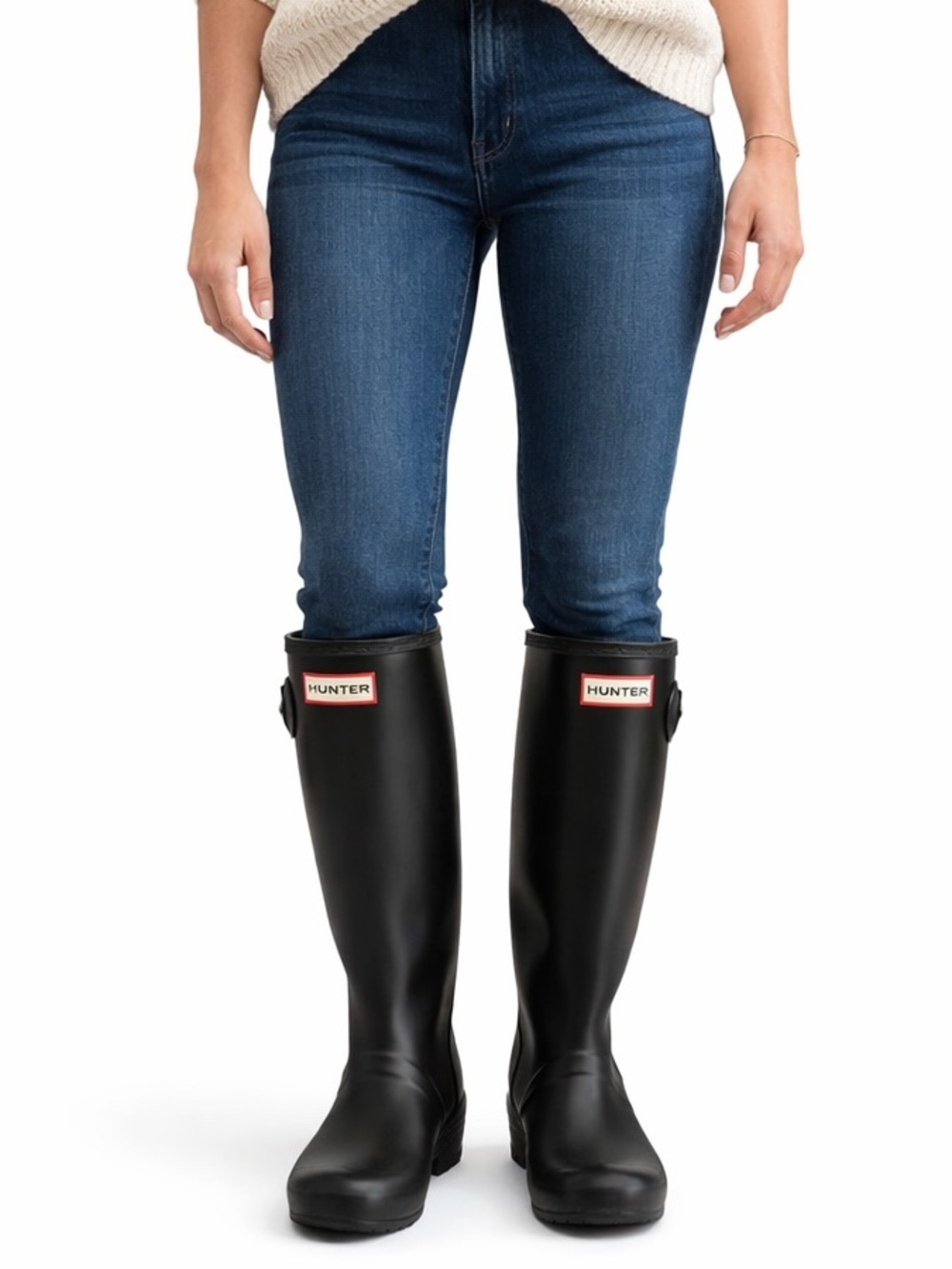 Hunter Original Tall Boots Waterproof Black Size 7